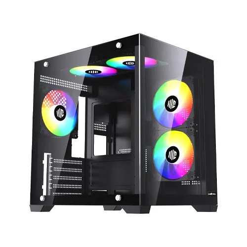 Maxcool Inferno MC5 Micro ATX Gaming Computer Case(Black)