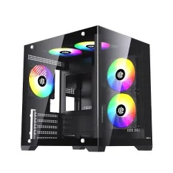 Maxcool Inferno MC5 Micro ATX Gaming Computer Case(Black)