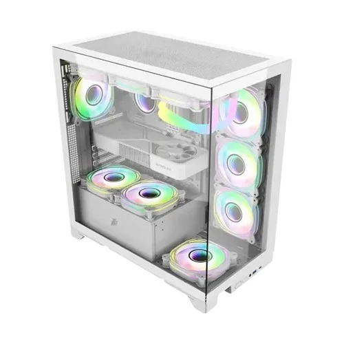 1STPLAYER Mi8 White ATX Gaming Casing