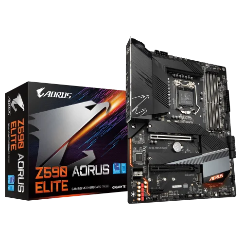 GIGABYTE Z590 AORUS Elite Intel 10th and 11th Gen ATX Motherboard