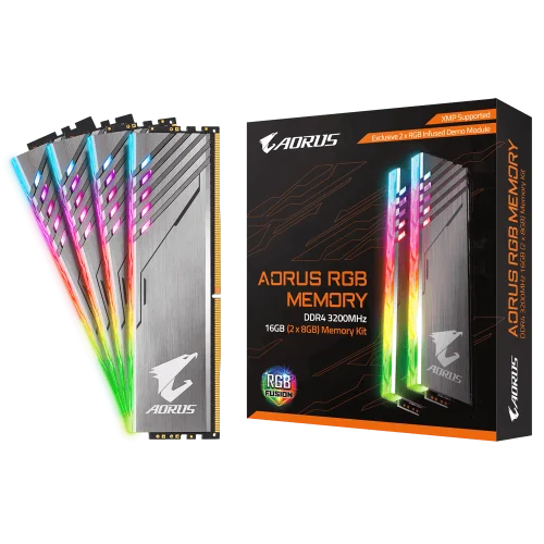 AORUS RGB Memory 16GB (2x8GB) 3200MHz (With Demo Kit)
