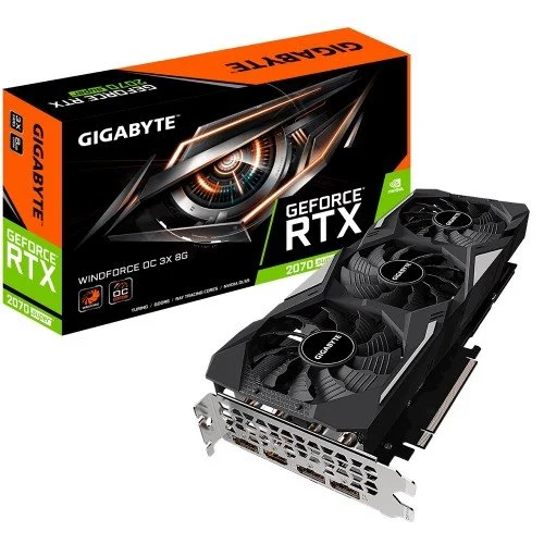 Gigabyte GeForce RTX 2070 SUPER WINDFORCE OC 3X 8GB Graphics Card
