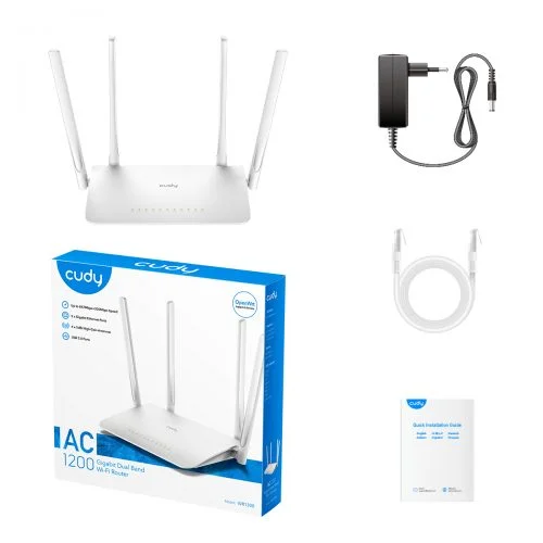 Cudy WR1300 AC1200 Dual Band WiFi Router