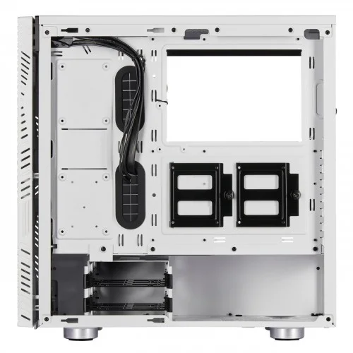 CORSAIR 275R Airflow Tempered Glass Mid-Tower Gaming Case - White