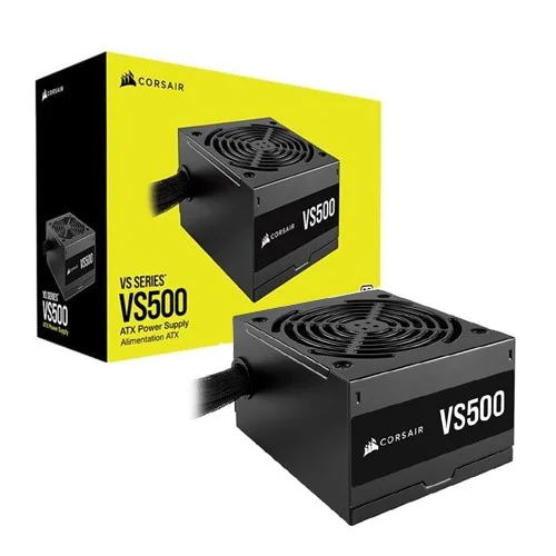 Corsair VS500 500W 80 Plus Certified ATX Power Supply