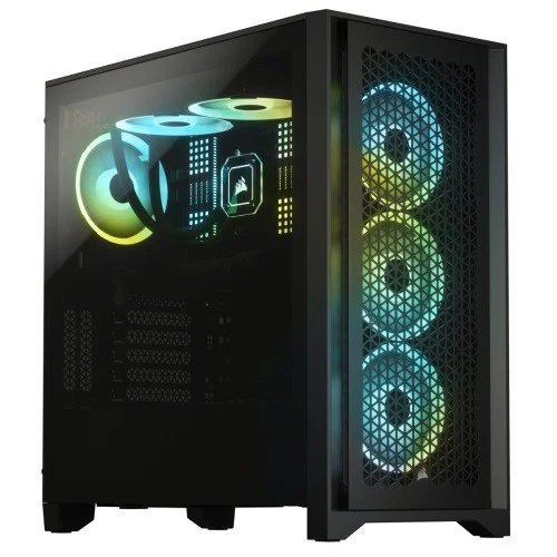 CORSAIR 4000D AIRFLOW Tempered Glass Mid-Tower ATX Case (Black)