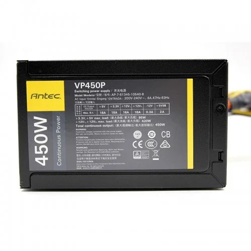 Antec VP450P 450 Watt Continuous Power Supply