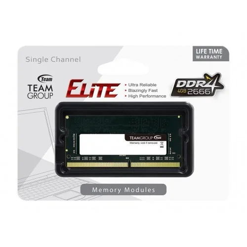 TEAM ELITE 8GB 2666MHz Laptop RAM