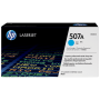 HP 507A Cyan Original LaserJet Toner Cartridge (For CLJ M551N, D, DN)