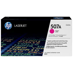 HP 507A Magenta Original LaserJet Toner Cartridge (For CLJ M551N, D, DN)