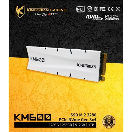 AITC Kingsman KM600 1TB M.2 2280 NVMe SSD