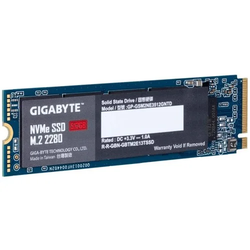 Gigabyte 512GB M.2 2280 PCIe 3.0 x4 NVMe 1.3 SSD