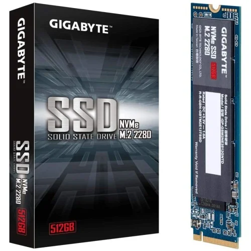 Gigabyte 512GB M.2 2280 PCIe 3.0 x4 NVMe 1.3 SSD