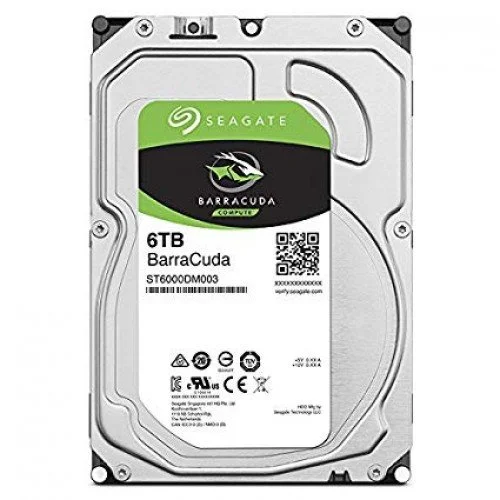 Seagate barracuda 6TB Sata 3.5 inch Hdd