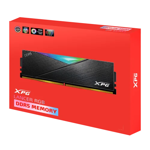 Adata LANCER 16GB DDR5 5200MHz RGB Gaming RAM