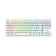 Dareu A87 V2 Wireless Hotswappable Mechanical Keyboard (White)