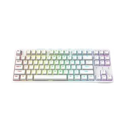 Dareu A87 V2 Wireless Hotswappable Mechanical Keyboard (White)