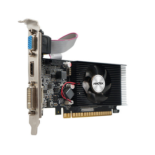 ARKTEK Nvidia GT 610 2G DDR3 64Bit Low Profile Graphics Card