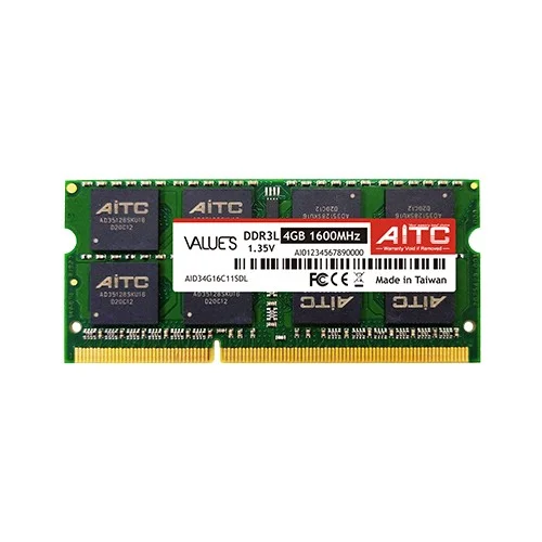AiTC Values DDR3L 4GB 1600Mhz Laptop Ram