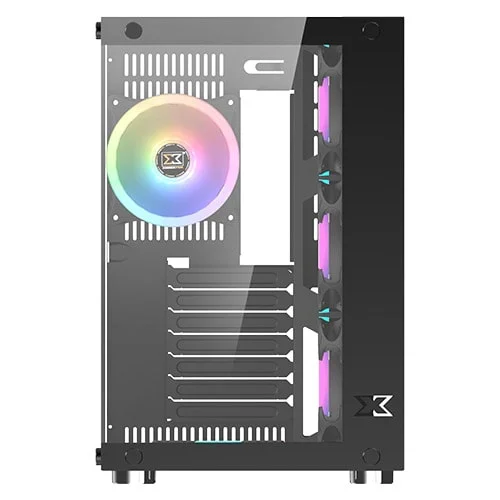 Xigmatek AQUARIUS PLUS Black Tempered Glass ATX Casing