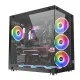 Xigmatek AQUARIUS PLUS Black Tempered Glass ATX Casing
