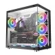 Xigmatek AQUARIUS PLUS White Tempered Glass ATX Casing