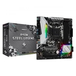 Asrock B450M Steel Legend AMD Motherboard
