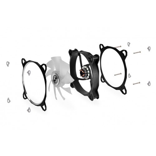 Lian Li Bora Digital 120mm RGB Cooling Fan (Black)