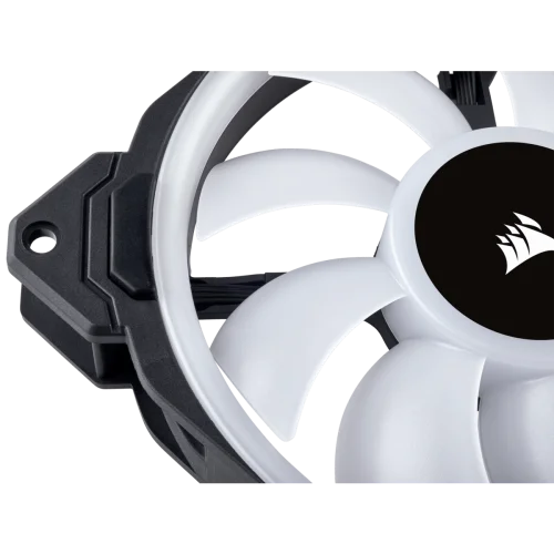 Corsair LL140 RGB 140mm Dual Light Loop RGB LED PWM Fan — 2 Fan Pack With Lighting Node PRO