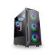 Evolur RO6 Glass Mid Tower Rgb Gaming Casing