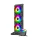 PC Cooler GI CX360 ARGB 360mm AIO CPU Liquid Cooler (Black)