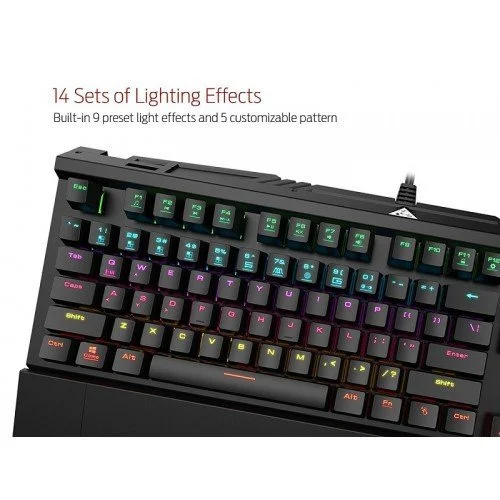 Gamdias GKB3000 HERMES 7 Wired Mechanical RGB Gaming Keyboard