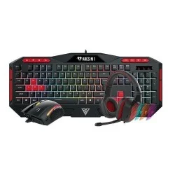 Gamdias Poseidon M1 3 IN 1 Combo (ARES M1 Keyboard+Zeus E2 Mouse+Eros E1 Headphone)