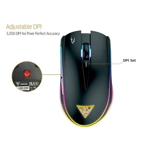 Gamdias ZEUS M1 Wired Optical RGB Gaming Mouse