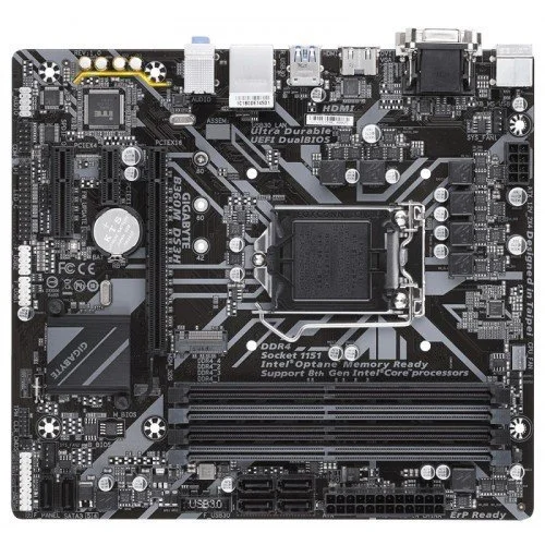 Gigabyte B360M-DS3H 9th and 8th Gen Motherboard