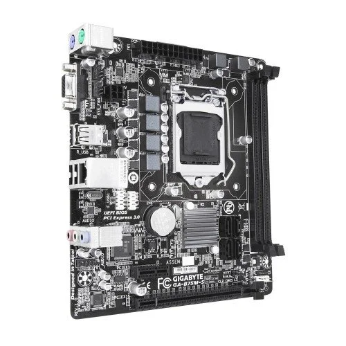 Gigabyte GA-B75M-S LGA 1155 Micro-ATX Motherboard