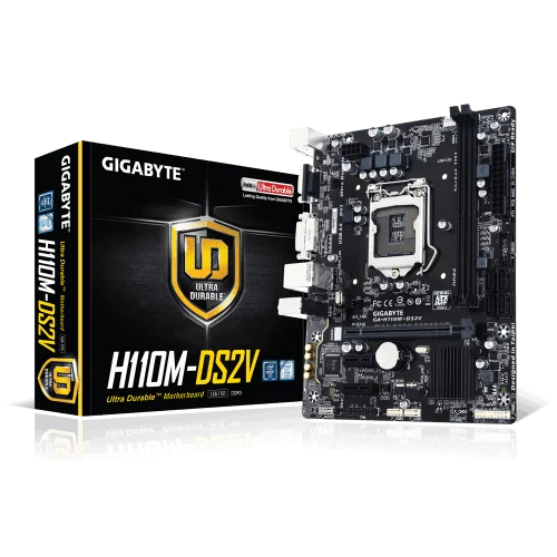 Gigabyte GA-H110M-DS2V Mini ATX Motherboard