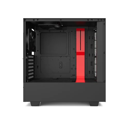 NZXT H510i Compact Mid Tower RGB Gaming Casing (Black/Red)