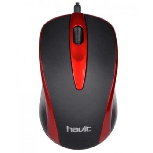 Havit HV-MS675 USB Mouse Wired Optical Mouse  (USB Black)
