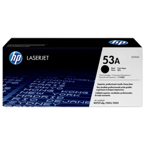 HP 53A Toner Cartridge Black (for LJP2015, M2727, P2014)