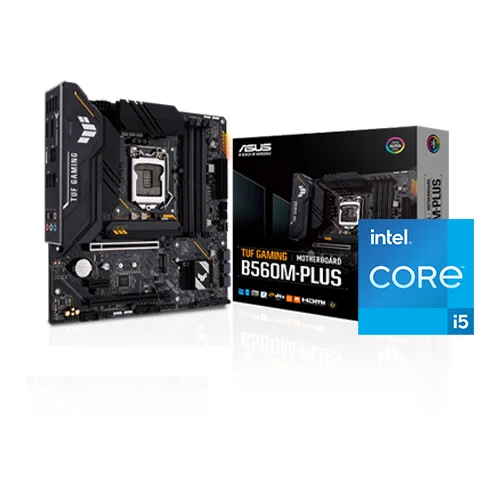 Intel Core i5-11400 & Asus Tuf Gaming B560M-Plus Motherboard Processor Combo