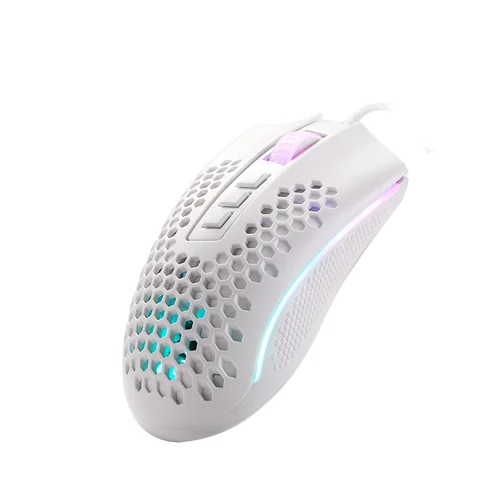 Redragon M808 Storm Lightweight RGB Gaming Mouse (White)