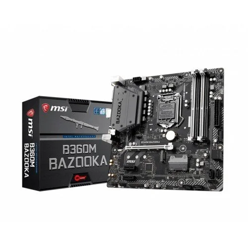 MSI B360M Bazooka Gaming 9th Gen m-ATX Motherboard