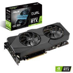 Asus Dual GeForce RTX 2080 Super EVO V2 OC edition 8GB GDDR6 Graphics Card #DUAL-RTX2080S-O8G-EVO-V2
