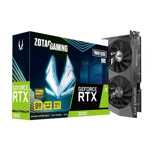 Zotac Gaming Geforce RTX 3050 Twin Edge OC DDR6 Graphics Card