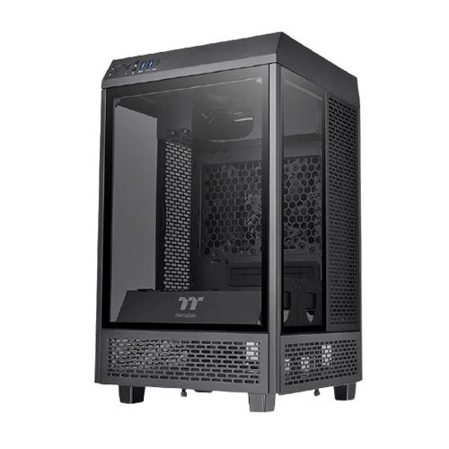 Thermaltake Tower 100 mini Black Edition Tempered Glass Mini Tower Casing