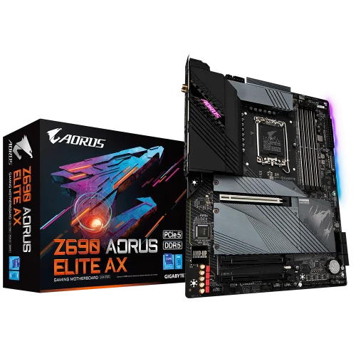 Gigabyte Z690 AORUS ELITE AX 12th Gen DDR5 Memory Motherboard