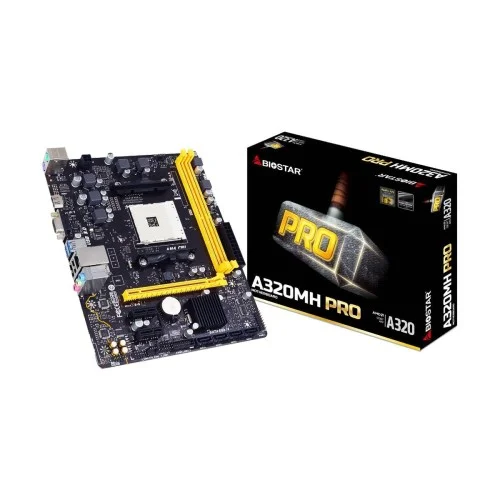 Biostar A320MH PRO DDR4 AMD AM4 Socket Mainboard