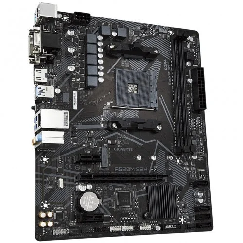 Gigabyte A520M S2H Ultra Durable AMD AM4 ATX Motherboard