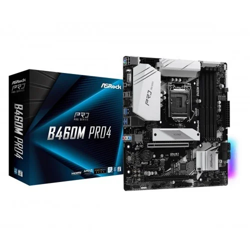 ASRock B460M Pro4 10th Gen DDR4 Motherboard